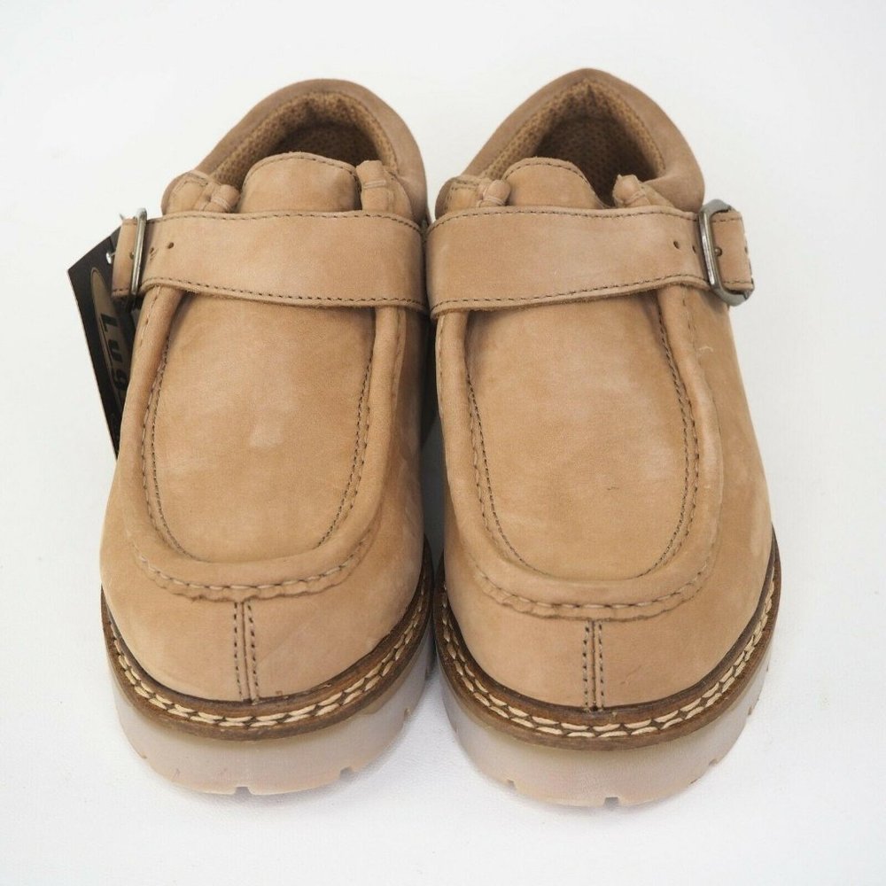 Lugz Rustler Lo Strap II Brown Boys Boot Leather - Picture 5 of 12